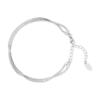 Bijou Brigitte Bracelet de cheville - Steel Rows Outlet