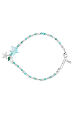 Bijou Brigitte Bracelet de cheville - Summer Turqouise Discount