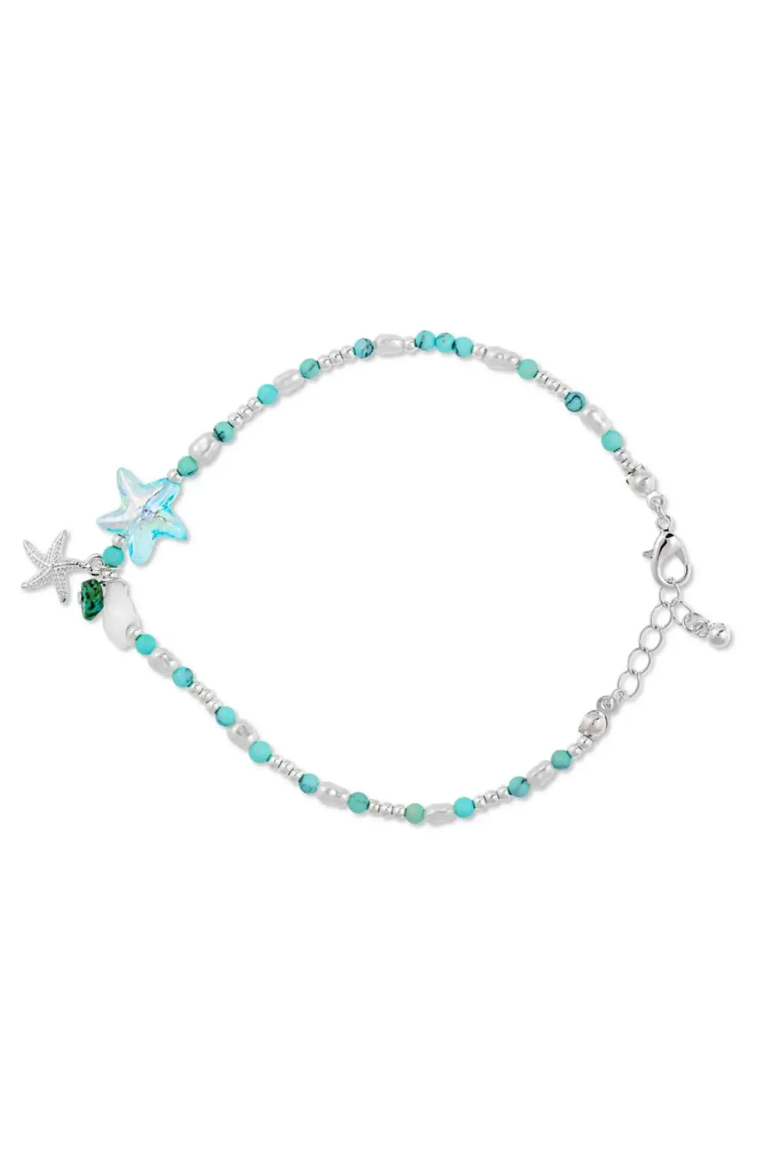 Bijou Brigitte Bracelet de cheville - Summer Turqouise Discount