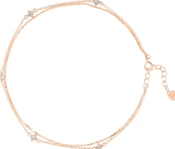 Bijou Brigitte Bracelet de cheville - Timeless Zirkonia Outlet