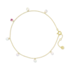 Bijou Brigitte Bracelet de cheville - Tiny Zirkonia Outlet
