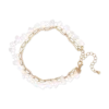 Bijou Brigitte Bracelet de cheville - White Jade Clearance