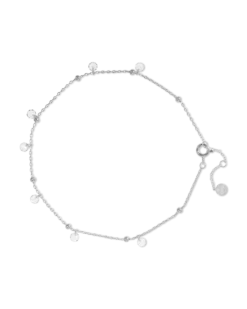 Bijou Brigitte Bracelet de cheville - Zirconia Silver Sale