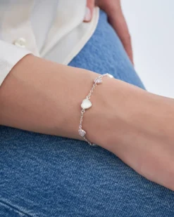 Bijou Brigitte Bracelet - Delicate Hearts New