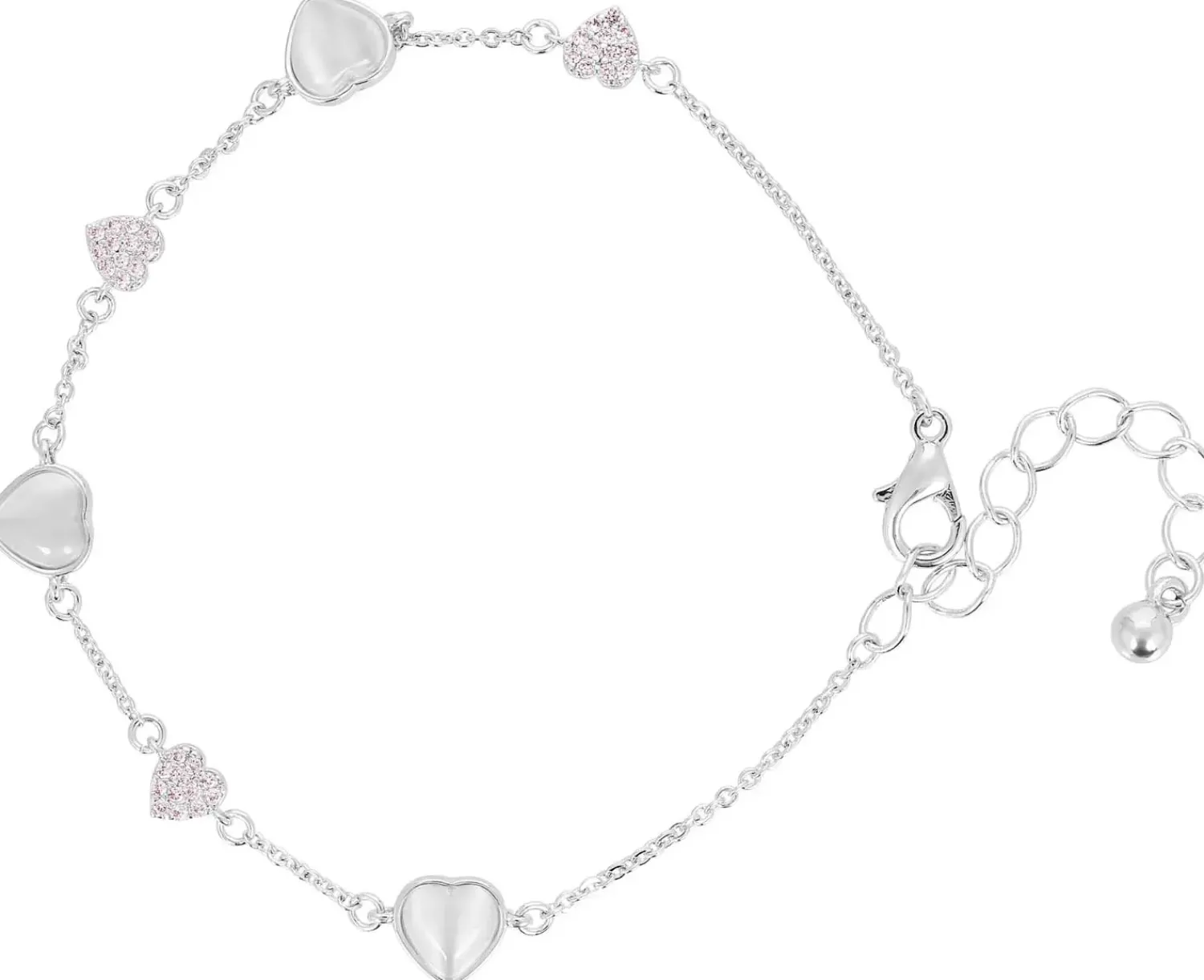 Bijou Brigitte Bracelet - Delicate Hearts New