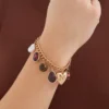Bijou Brigitte Bracelet - Different Tigereye Discount