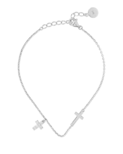 Bijou Brigitte Bracelet - Elegant Cross Best
