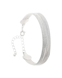 Bijou Brigitte Bracelet - Elegant Silver Discount