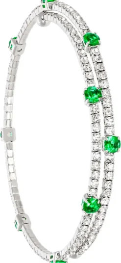 Bijou Brigitte Bracelet - Emerald Shine Sale