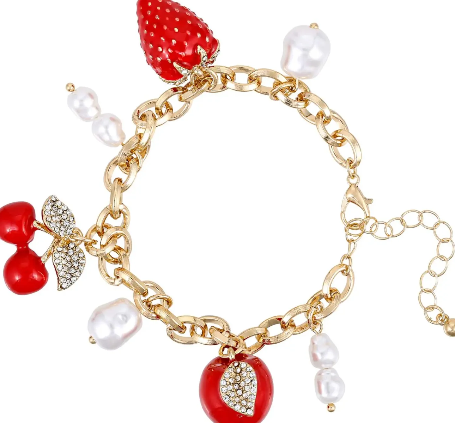 Bijou Brigitte Bracelet - Fruit Charms Best