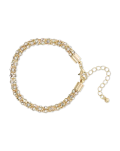 Bijou Brigitte Bracelet - Glitter Gold Best
