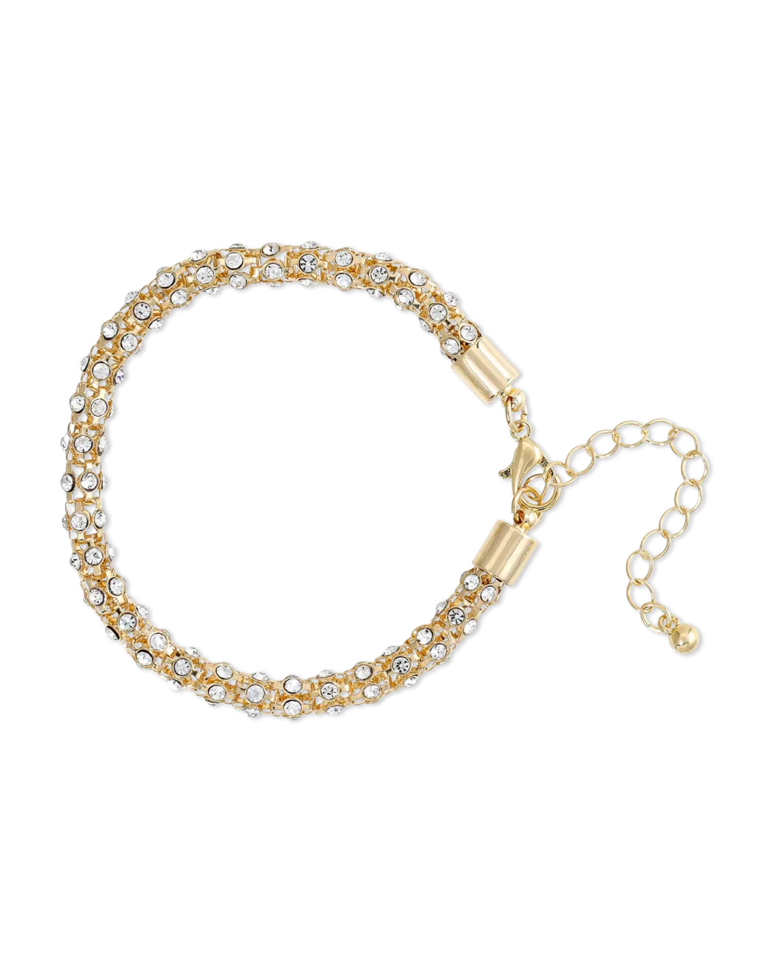 Bijou Brigitte Bracelet - Glitter Gold Best