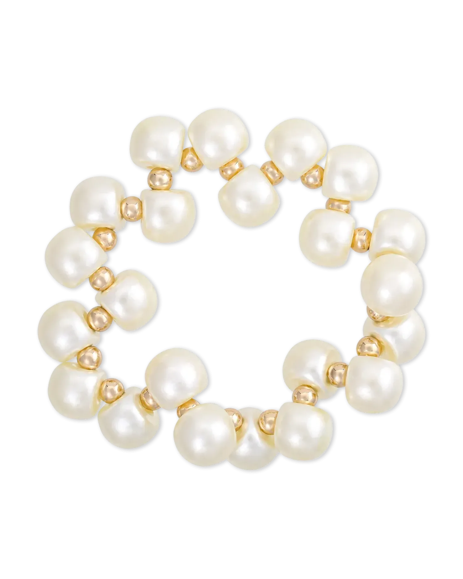 Bijou Brigitte Bracelet - Glossy Pearls Best