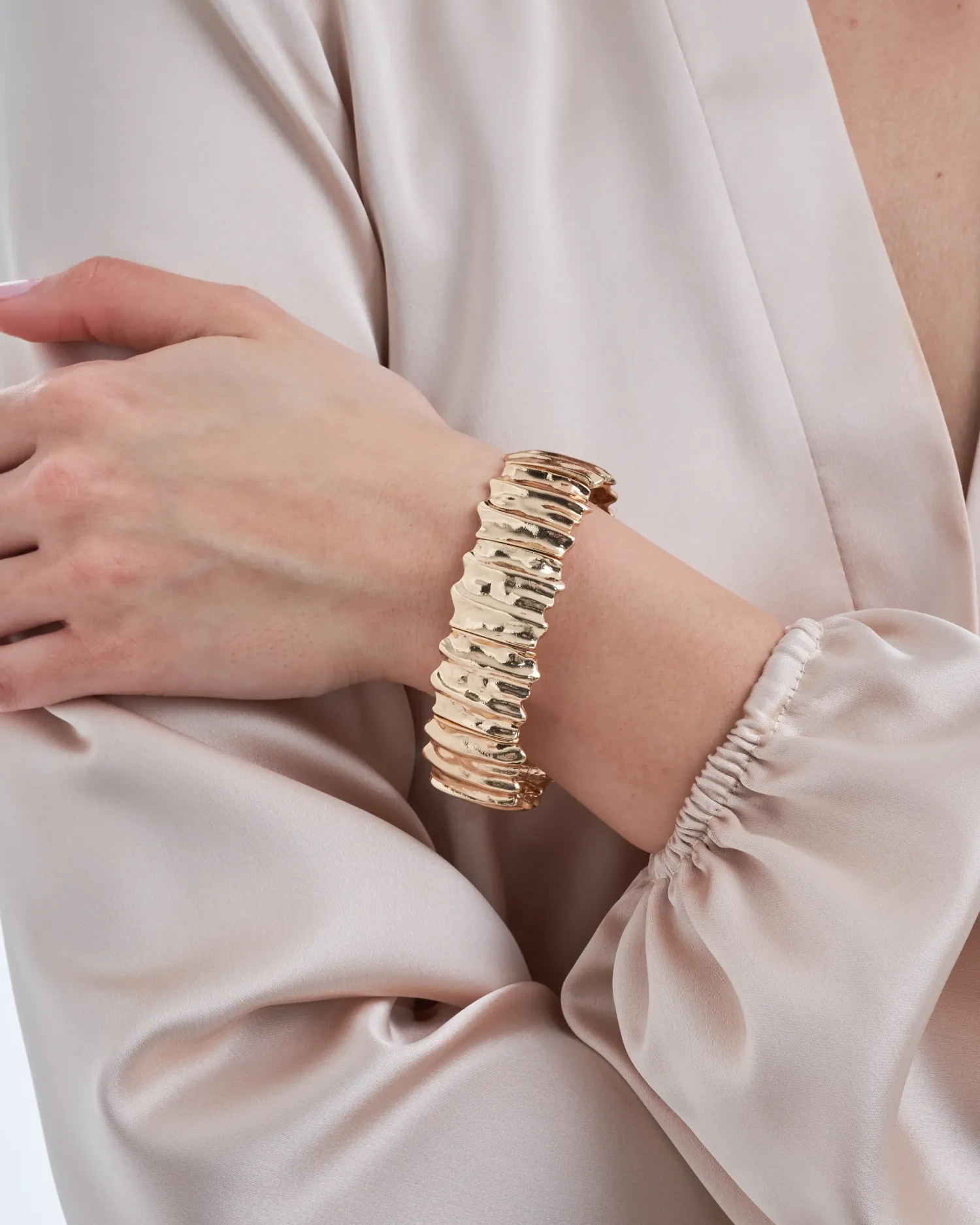 Bijou Brigitte Bracelet - Golden Aesthetic Discount