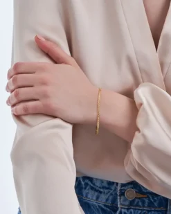 Bijou Brigitte Bracelet - Golden Basic Sale