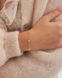 Bijou Brigitte Bracelet - Golden Bloom Online