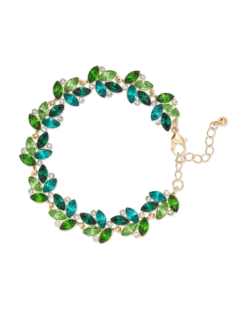Bijou Brigitte Bracelet - Golden Leaves Discount