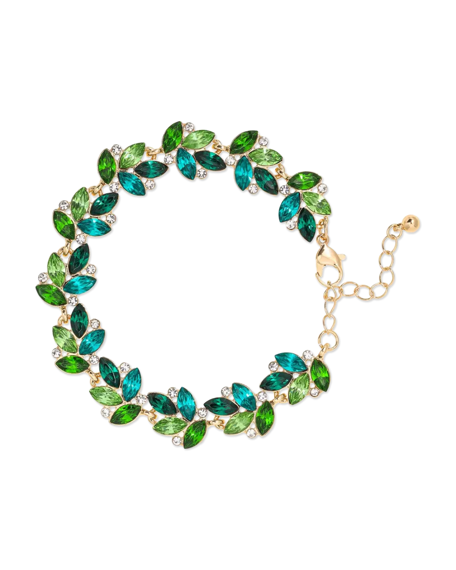 Bijou Brigitte Bracelet - Golden Leaves Discount