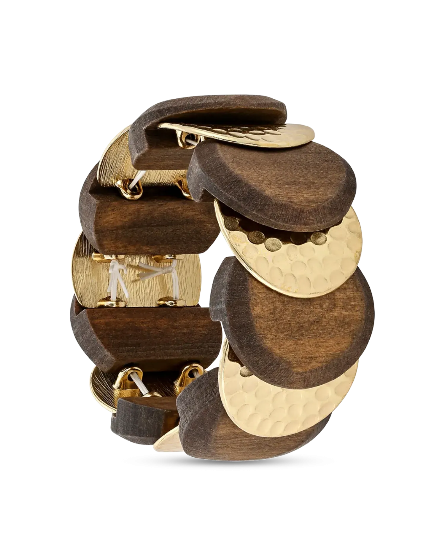 Bijou Brigitte Bracelet - Golden Wood Discount