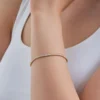 Bijou Brigitte Bracelet - Golden Zirconia Clearance
