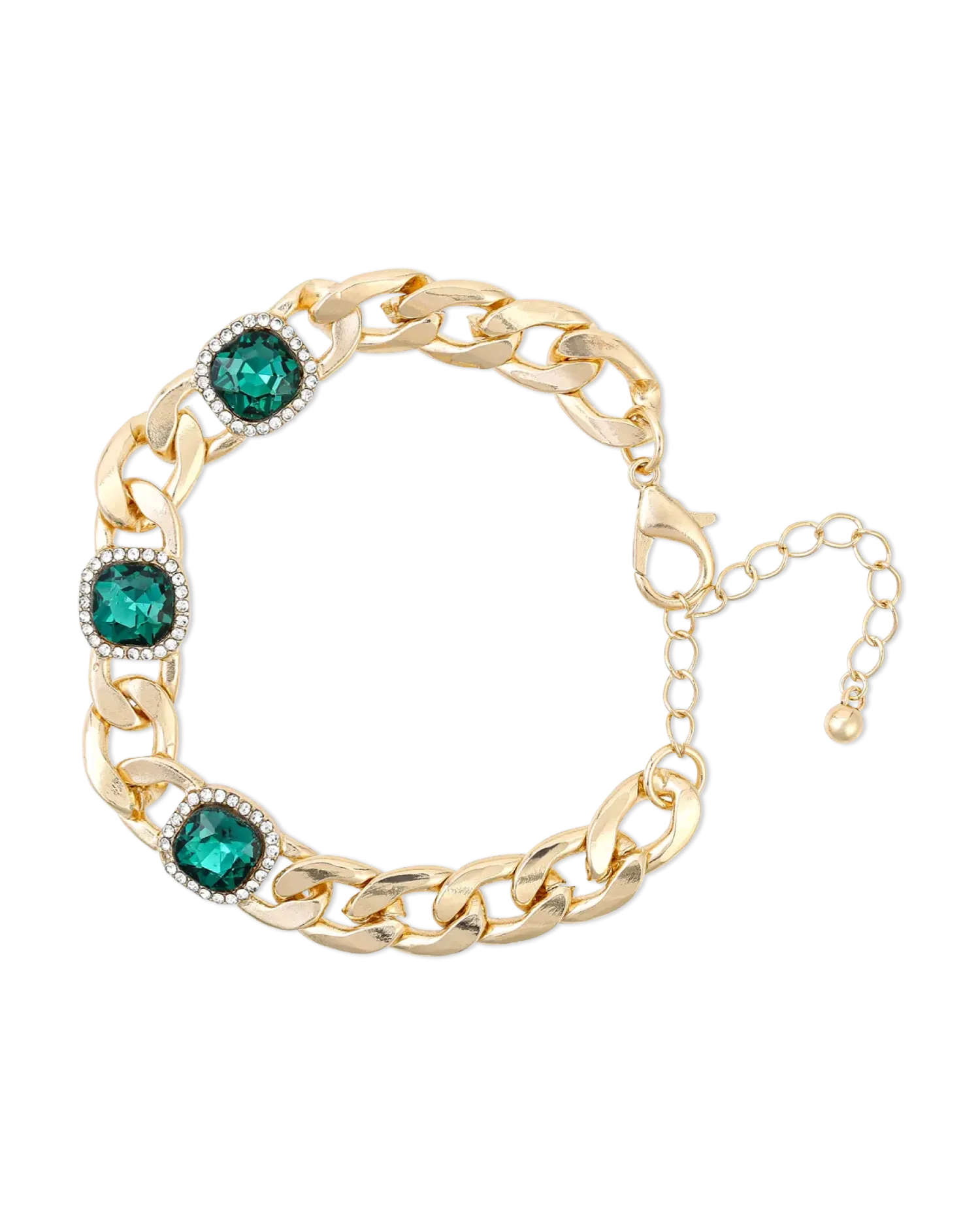Bijou Brigitte Bracelet - Green Elegance Sale
