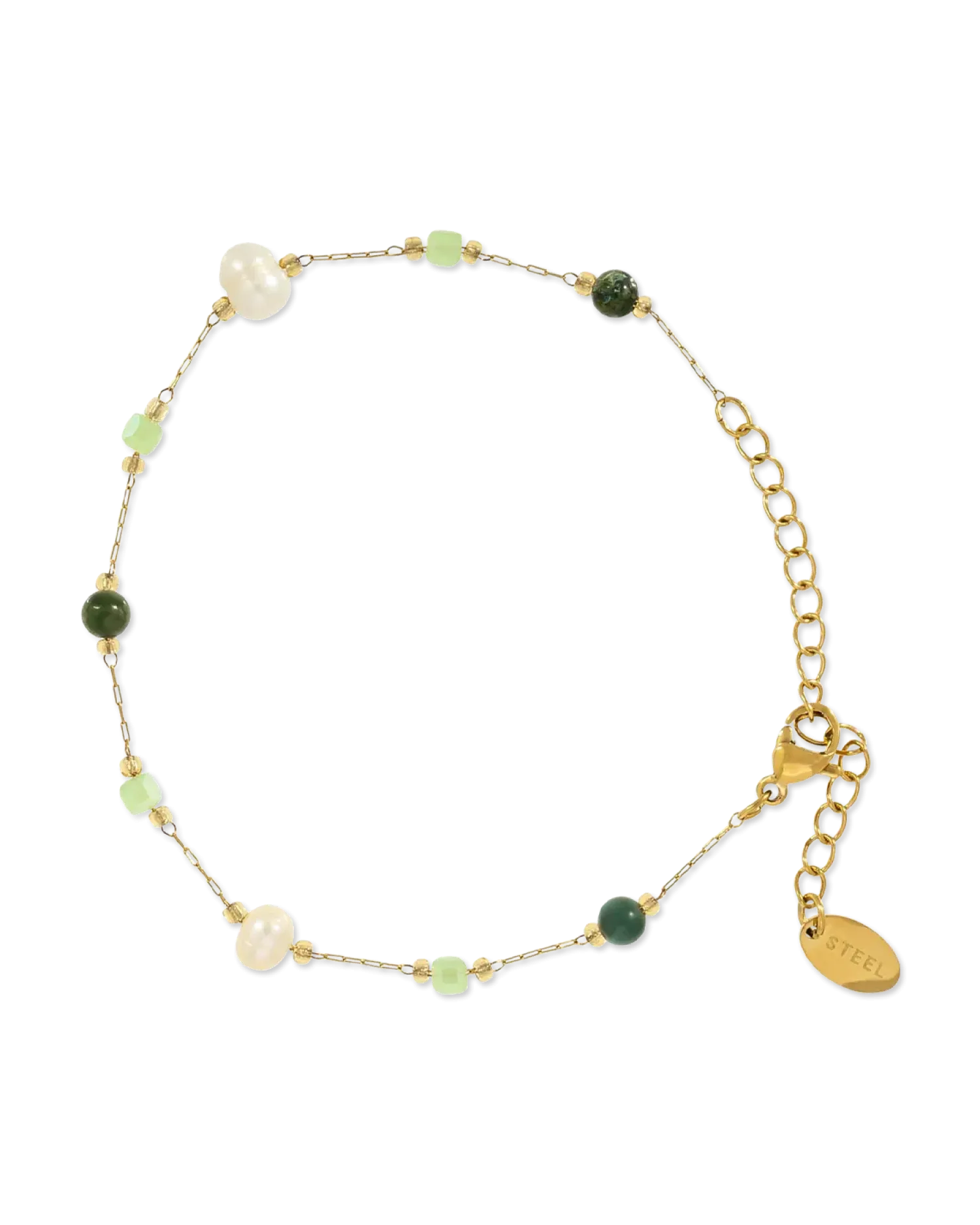 Bijou Brigitte Bracelet - Green Gem Outlet