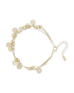 Bijou Brigitte Bracelet - Hanging Plates New