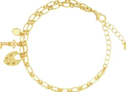 Bijou Brigitte Bracelet - Heart Lock Discount