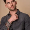 Bijou Brigitte Bracelet Homme - Urban Steel Clearance