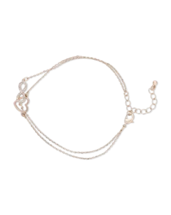 Bijou Brigitte Bracelet - Infinity Heart Best