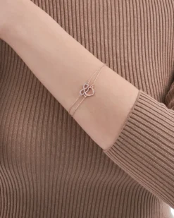 Bijou Brigitte Bracelet - Infinity Heart Best