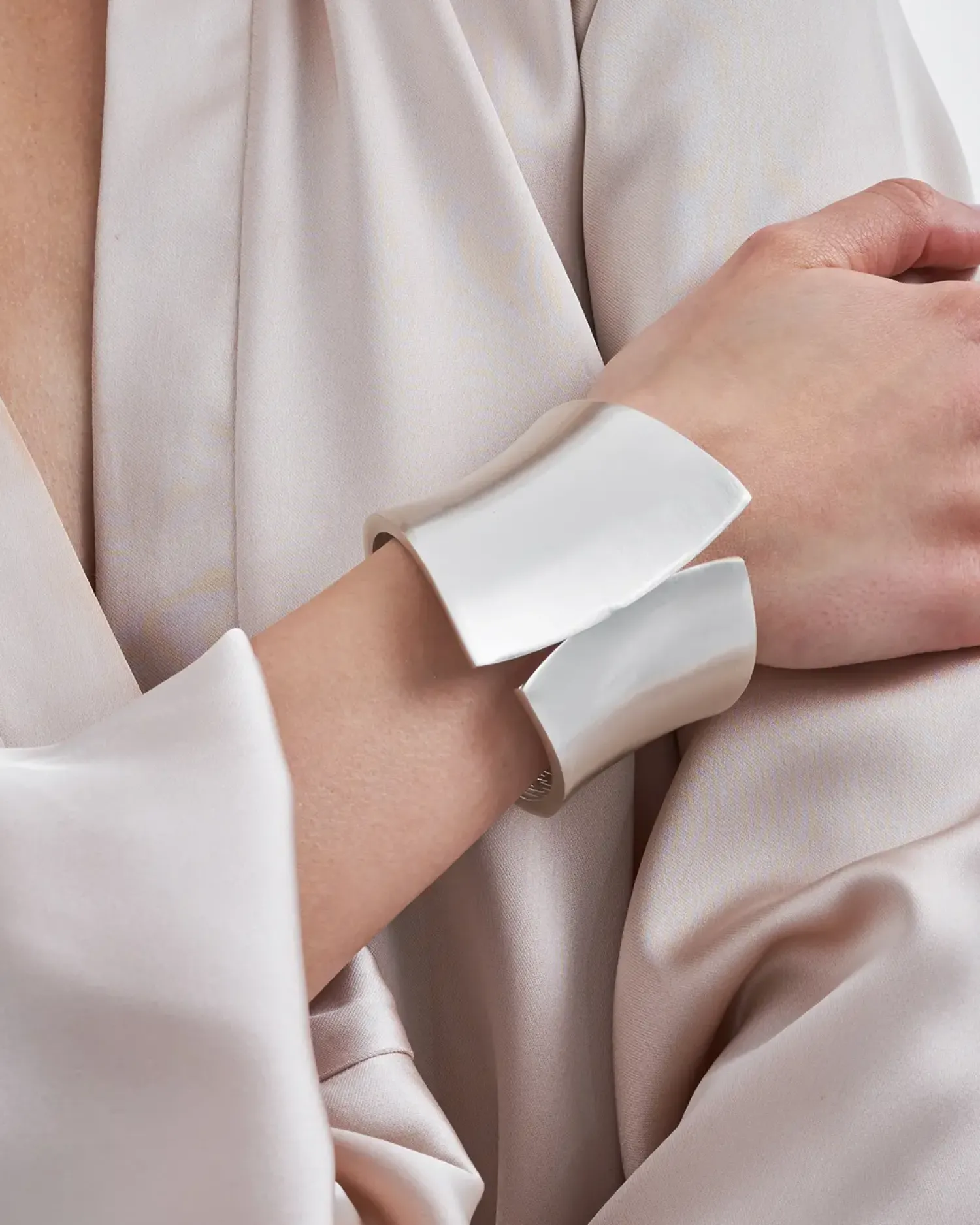 Bijou Brigitte Bracelet jonc - Asymmetrical Statement Sale