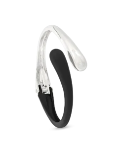 Bijou Brigitte Bracelet jonc - Black Hinge Discount