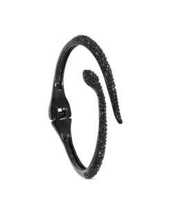 Bijou Brigitte Bracelet jonc - Black Snake Clearance