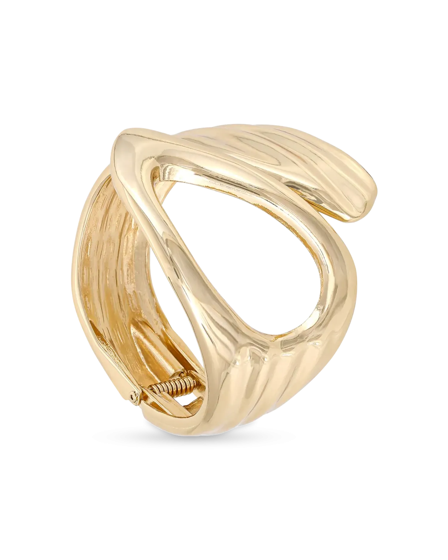 Bijou Brigitte Bracelet jonc - Chunky Gold Discount