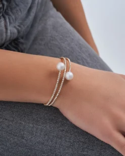Bijou Brigitte Bracelet jonc - Dreamy Pearls Discount