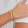 Bijou Brigitte Bracelet jonc - Duo Row