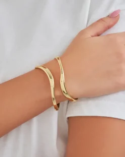 Bijou Brigitte Bracelet jonc - Duo Row