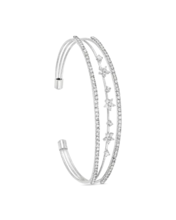 Bijou Brigitte Bracelet jonc - Floral Shimmer Outlet