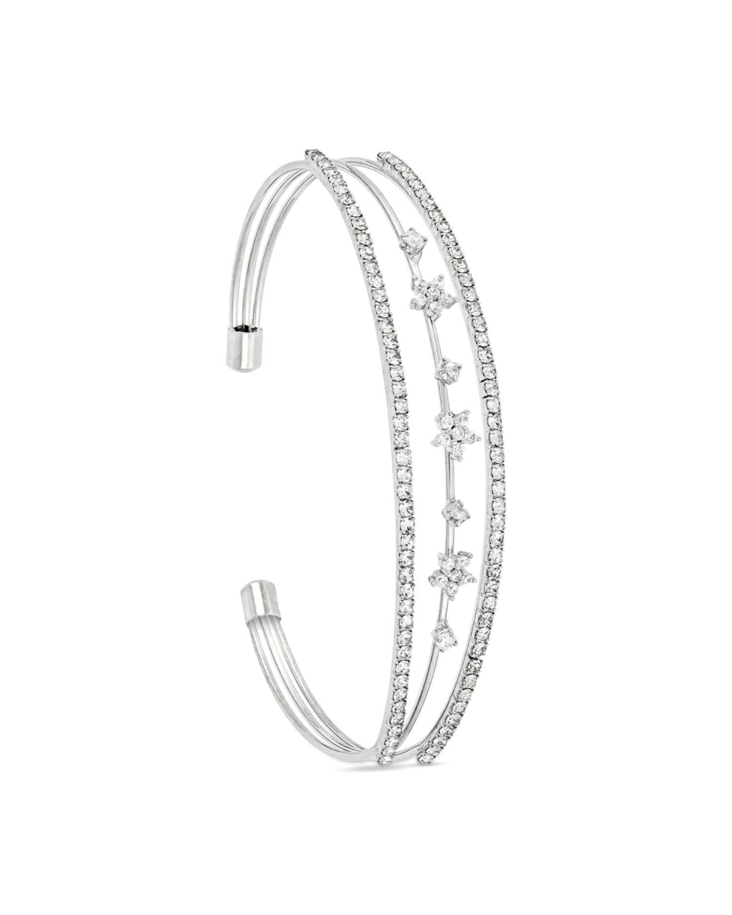 Bijou Brigitte Bracelet jonc - Floral Shimmer Outlet