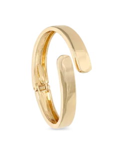 Bijou Brigitte Bracelet jonc - Golden Basic Discount