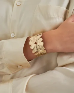 Bijou Brigitte Bracelet jonc - Golden Blossom Clearance