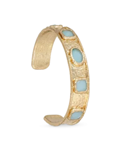 Bijou Brigitte Bracelet jonc - Golden Blue Discount