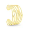 Bijou Brigitte Bracelet jonc - Golden Hammered Outlet