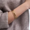 Bijou Brigitte Bracelet jonc - Golden Treasure Best