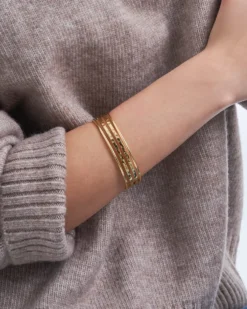 Bijou Brigitte Bracelet jonc - Golden Treasure Best