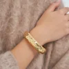 Bijou Brigitte Bracelet jonc - Hammered Basic Discount