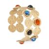 Bijou Brigitte Bracelet jonc - Hammered Circles Hot