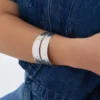 Bijou Brigitte Bracelet jonc - Hammered Double Hot