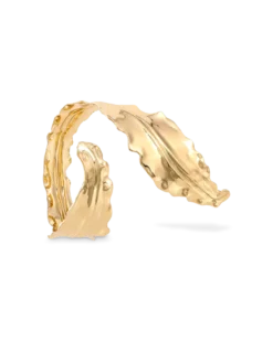 Bijou Brigitte Bracelet jonc - Hammered Leaf Outlet
